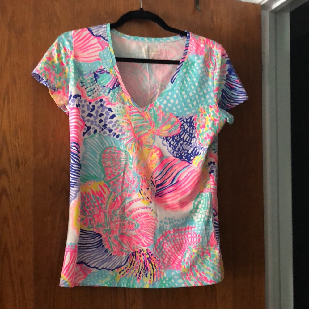 Lilly Pulitzer basic printed t